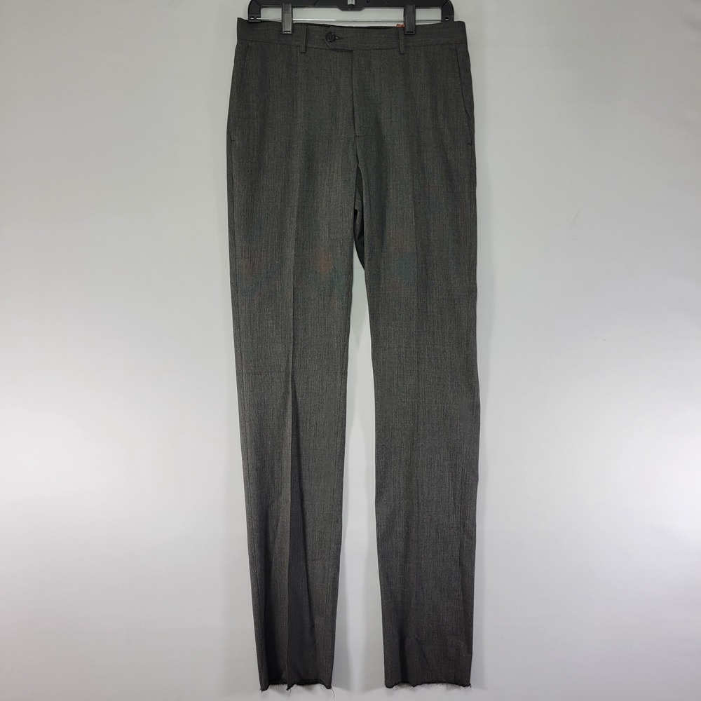 APT.9‎ Men's SLIM FIT Trouser Pants Gray Size 30 UNFINISHED